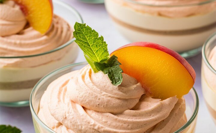 Easy and Delicious Peach Mousse Recipe