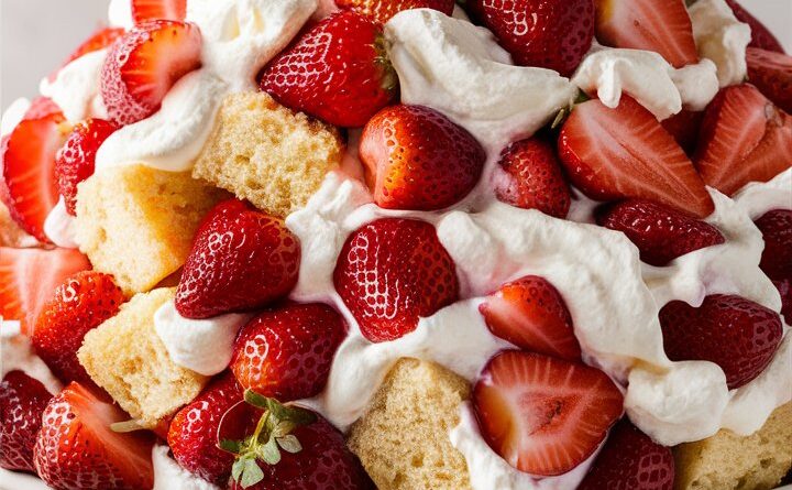 Delightful Strawberry Shortcake Fluff Salad Recipe