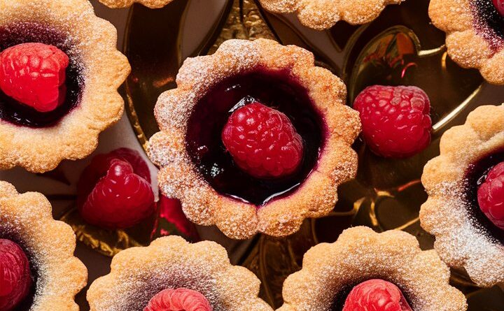 ** Delicious Mini Raspberry Almond Tarts Recipe