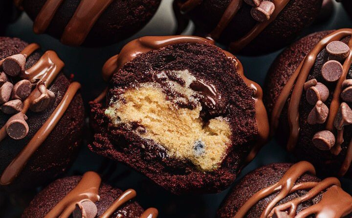 Irresistible Chocolate Chip Cookie Dough Brownie Bombs Recipe