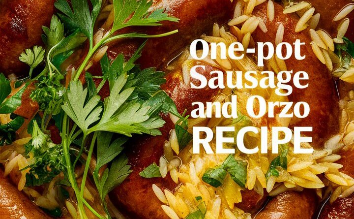 Easy Italian Sausage Orzo Recipe