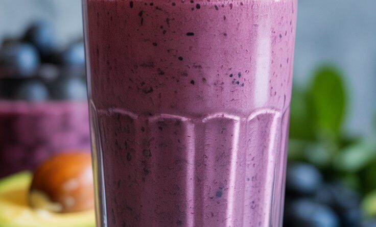 Velvety Blueberry Smoothie Recipe for a Delicious Treat