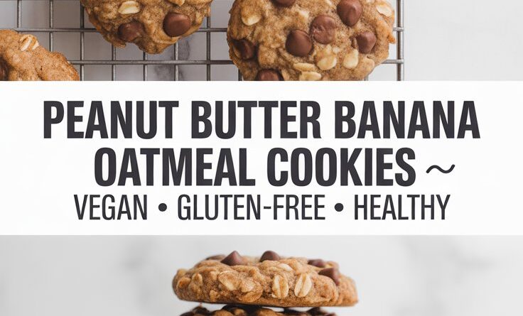 Healthy Banana Oatmeal Cookies Recipe
