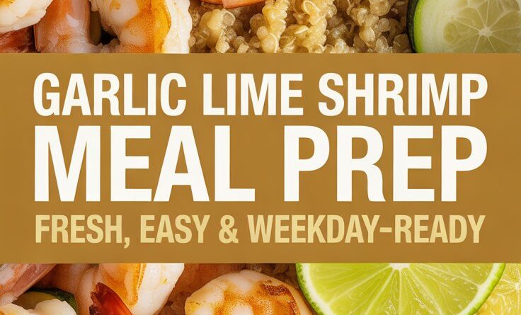 Easy Garlic Lime Shrimp Recipe