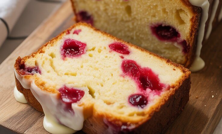 Cream Cheese Cranberry Bread