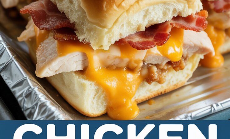 Easy Chicken Bacon Ranch Pull Apart Rolls Recipe