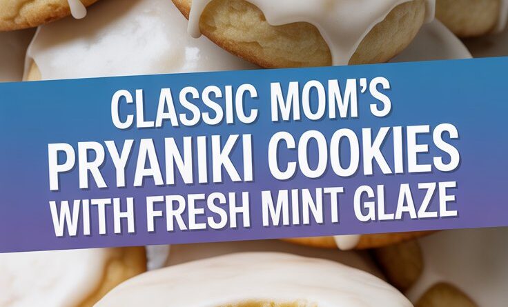 Mom’s Pryaniki with Mint Glaze